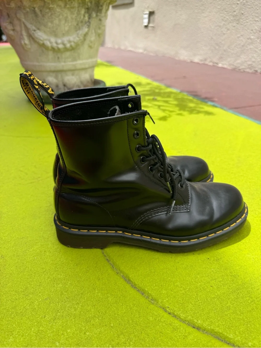 Dr. Martens 1460 Smooth Leather Boots Black Men’s US 10